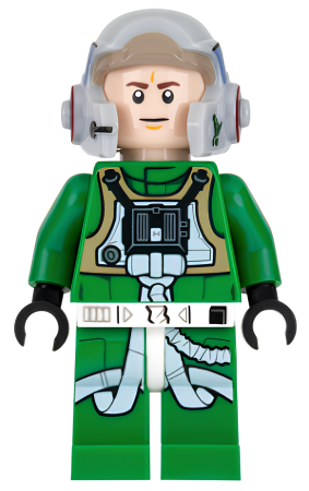 Минифигурка Lego Star Wars Rebel Pilot A-wing (Jake Farrell) sw0819 U